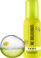 DKNY Be Delicious Holiday Set = E.d.P. Nat. Spray 30 ml + Refreshing Shower Mousse 100 ml