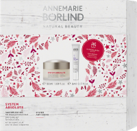 Annemarie Börlind System Absolute Tagespflege-Set = Glättende Tagescreme 50 ml + Natu Collagen Boost Gesichtsfluid 5 ml