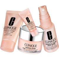Clinique Moisture Surge Value Set B =100H Auto-Repl. Hydr. 30 ml + Overnight Mask 30 ml + Eye 96H.Hydr.-Fill.Conc. 5 ml + Face Spray 30 ml