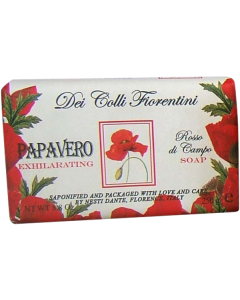 Nesti Dante Firenze Dei Colli Fiorentini Papavero Exhilarating Rosso di Campo Soap