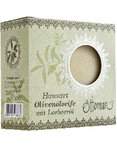 Ottoman Hausart Olivenölseife mit Lorbeeröl