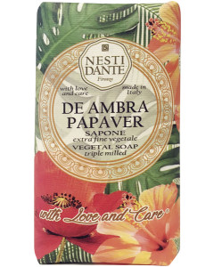 Nesti Dante Firenze With Love & Care N°9 De Ambra Papaver Soap