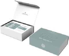Bon Parfumeur 003 Gift Box = Yuzu / Feuilles de Violette / Vétiver E.d.P. Spray 30 ml + Hand Cream 30 ml + Soap 200 g