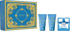 Versace Man Eau Fraiche Set = E.d.T. Nat. Spray 50 ml + Shower Gel 50 ml + Aftershave Balm 50 ml