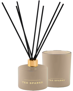 Ted Sparks Tonka & Pepper Gift Set = Scented Candle 150 g + Diffuser 100 ml
