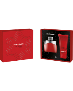 Montblanc Legend Red Set = E.d.P. Nat. Spray 50 ml + Shower Gel 100 ml