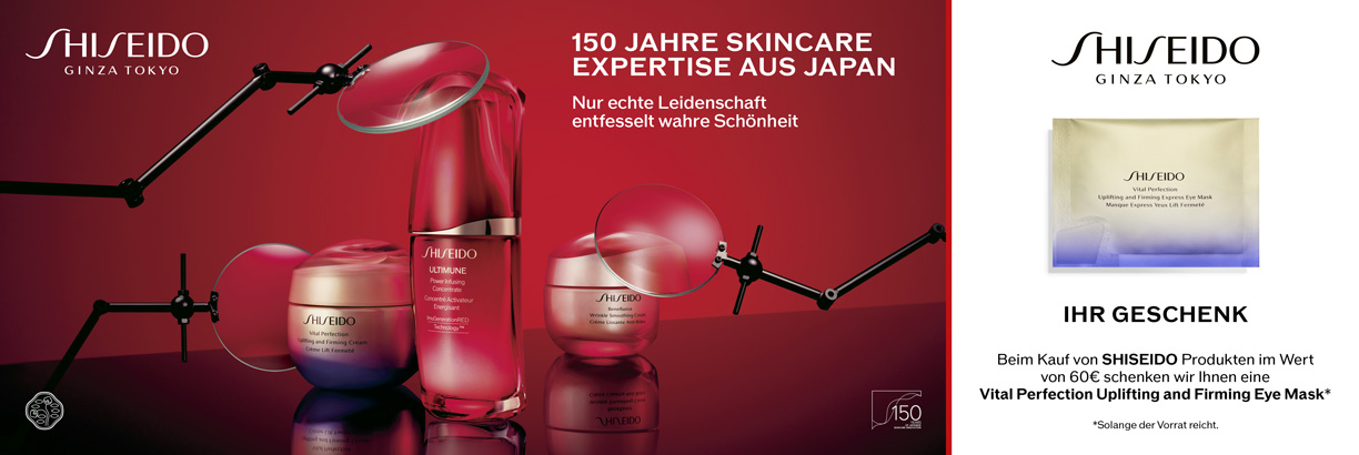 150 Jahre Shiseido - Geschenkation